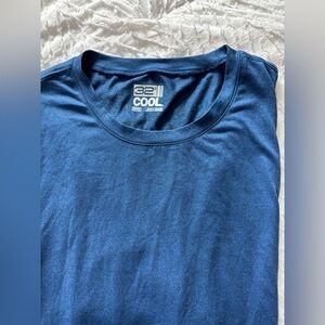 Men’s Athletic Shirt. Training Shirt. Cobalt Blue. Size S